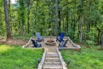 Fire pit area
